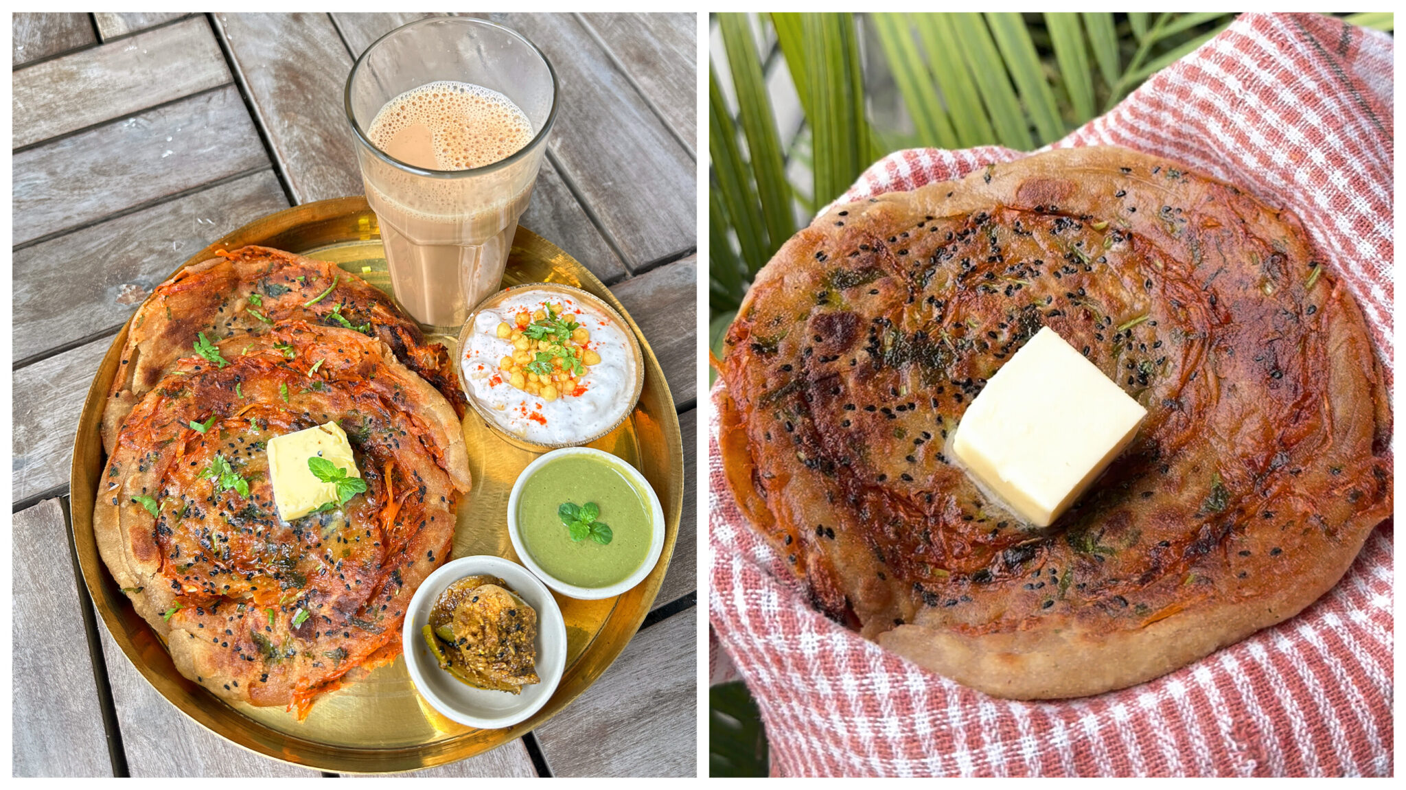 Viral Punjabi Pyaz Laccha Paratha | Easy Recipe to Try at Home - India ...